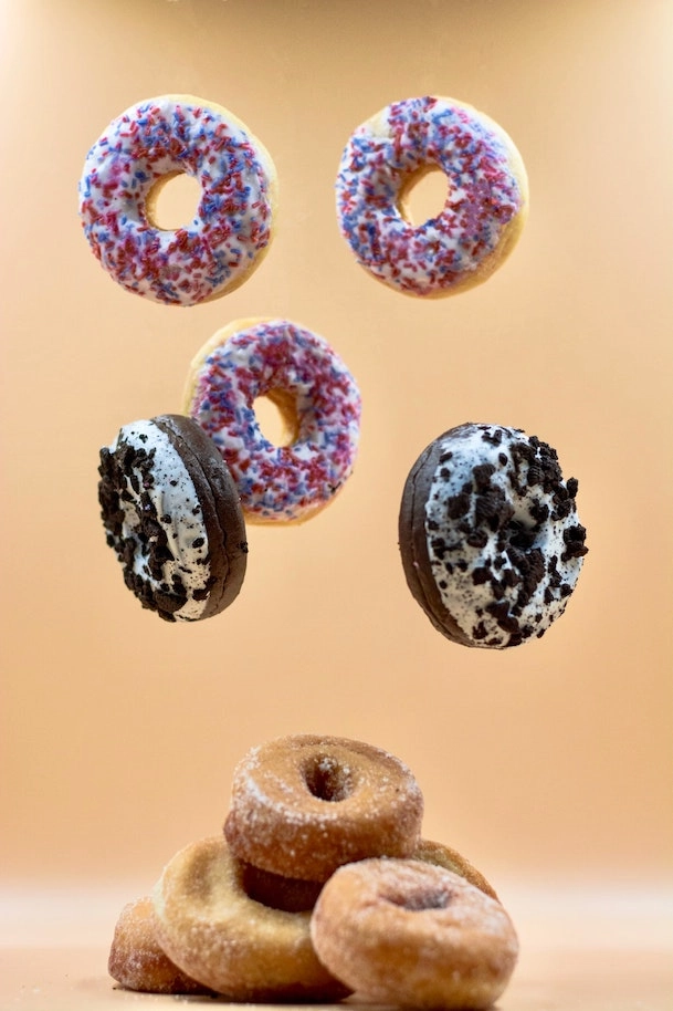 image of different kinds of donuts