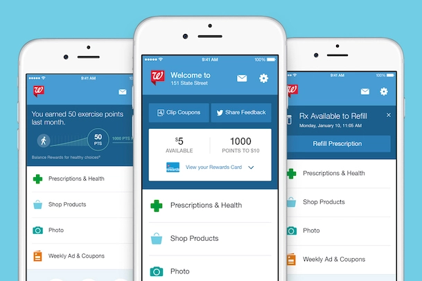Image of Walgreens app